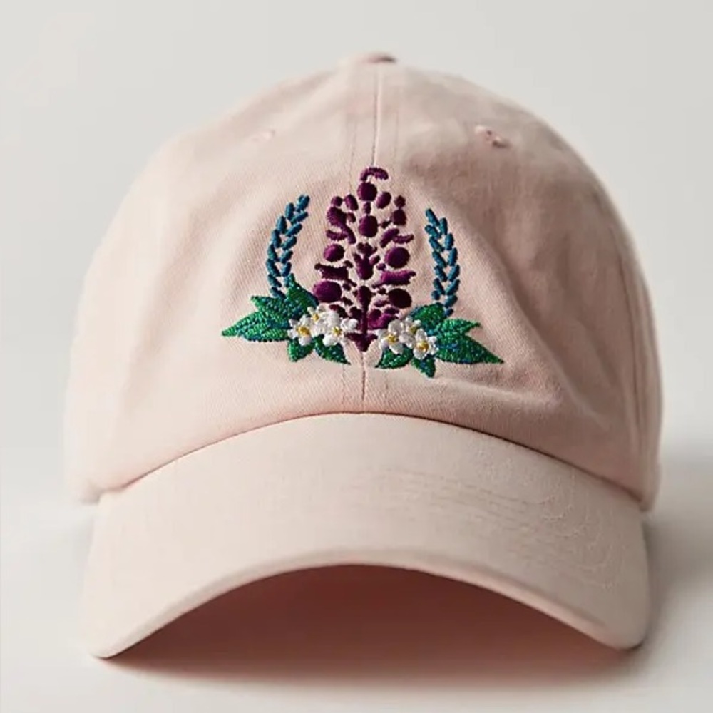 NWT FREE PEOPLE Court & Club Baseball Cap | Ballet Slipper MSRP $30